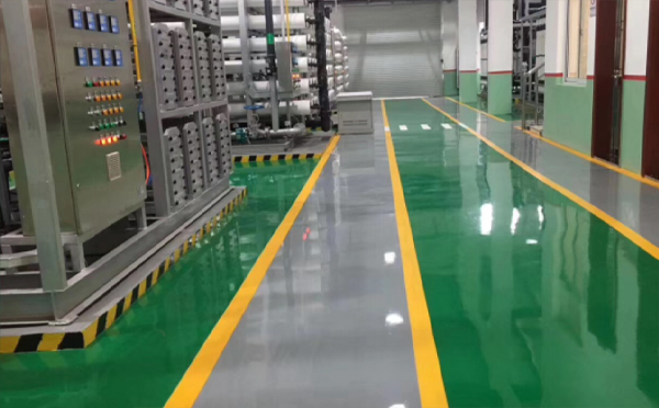 桑日环氧自流平40000㎡